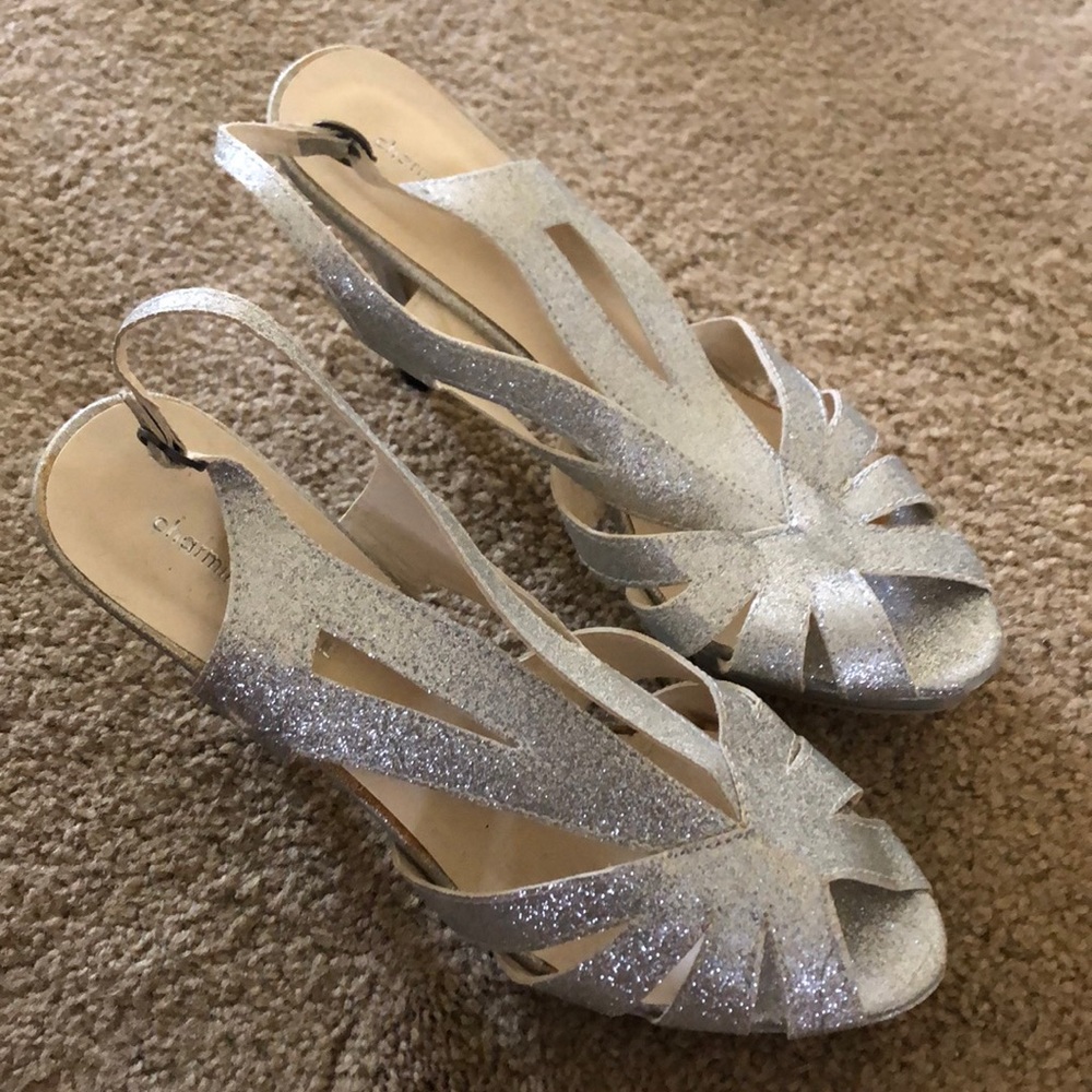 Charming Charlie Glitter Heels